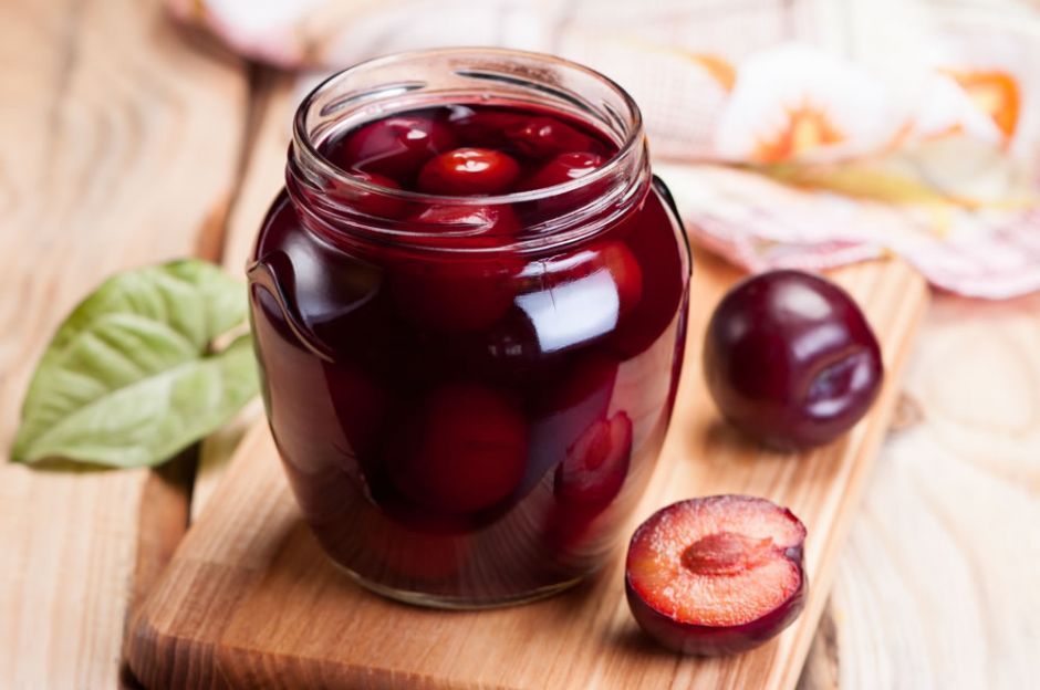 Compota de Manzanas y Ciruelas