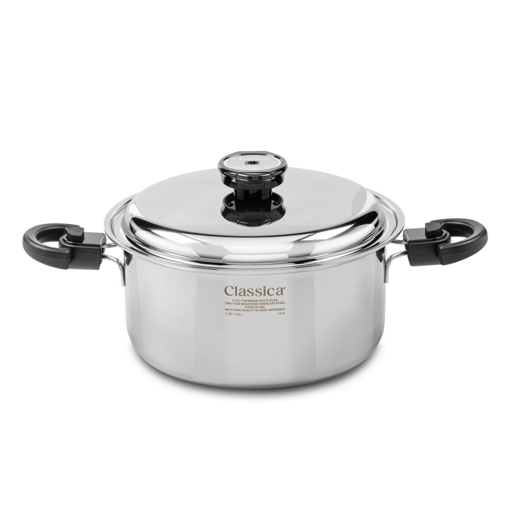 Olla Alta de 7 Qt. con tapa