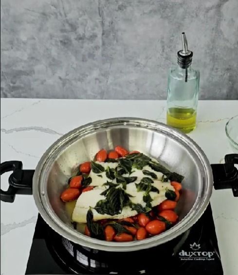 Napolitana Tilapia in a Classica® Skillet: Healthy Recipe in Under 10 Minutes